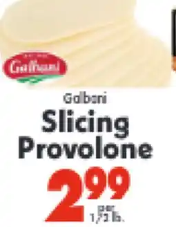 Marino's Supermarket Galberi Slicing Provolone offer