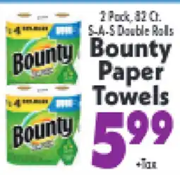 Marino's Supermarket Bounty Paper Towels offer