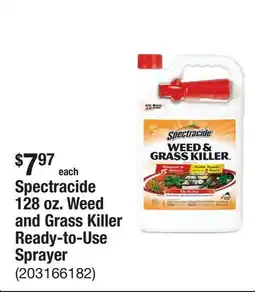 The Home Depot Spectracide 128 oz. Weed and Grass Killer Ready-to-Use Sprayer offer