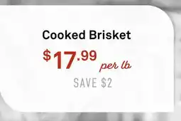 Standard Market Cooked Brisket offer
