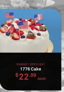 Standard Market 1776 Cake offer