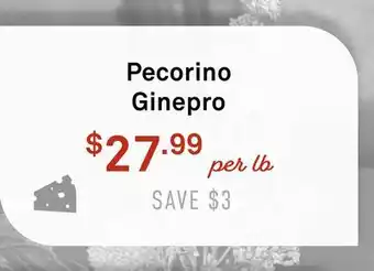Standard Market Pecorino Ginepro offer