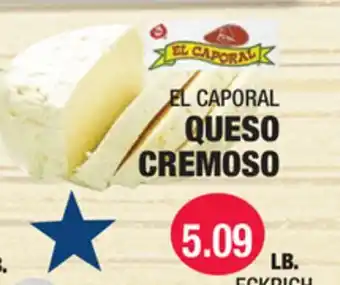Carnicerias Jimenez EL CAPORAL QUESO CREMOSO offer