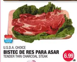 Carnicerias Jimenez TENDER THIN CHARCOAL STEAK offer