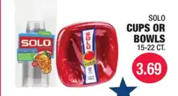 Carnicerias Jimenez SOLO CUPS OR BOWLS offer