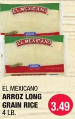 Carnicerias Jimenez EL MEXICANO ARROZ LONG GRAIN RICE offer