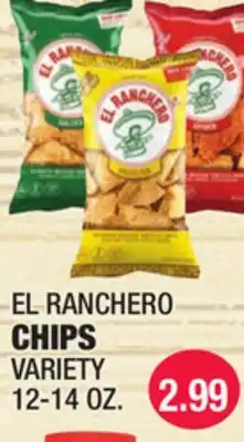 Carnicerias Jimenez EL RANCHERO CHIPS offer