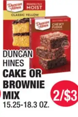 Carnicerias Jimenez DUNCAN HINES CAKE OR BROWNIE MIX offer