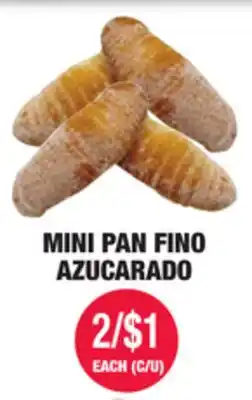 Carnicerias Jimenez MINI PAN FINO AZUCARADO offer