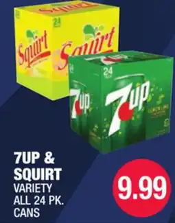 Carnicerias Jimenez 7UP & SQUIRT VARIETY offer