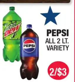 Carnicerias Jimenez PEPSI ALL 2 LT. VARIETY offer