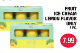 Carnicerias Jimenez FRUIT ICE CREAM LEMON FLAVOR ONLY offer