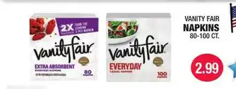 Carnicerias Jimenez VANITY FAIR NAPKINS offer