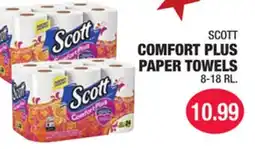 Carnicerias Jimenez SCOTT COMFORT PLUS PAPER TOWELS offer