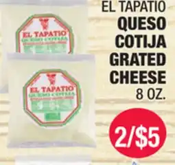 Carnicerias Jimenez EL TAPATIO QUESO COTIJA GRATED CHEESE offer