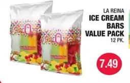 Carnicerias Jimenez LA REINA ICE CREAM BARS VALUE PACK offer