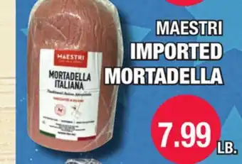 Carnicerias Jimenez MAESTRI IMPORTED MORTADELLA offer