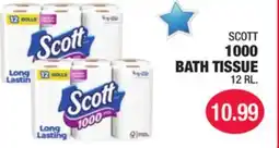 Carnicerias Jimenez SCOTT 1000 BATH TISSUE offer