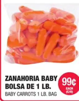Carnicerias Jimenez BABY CARROTS 1 LB. BAG offer