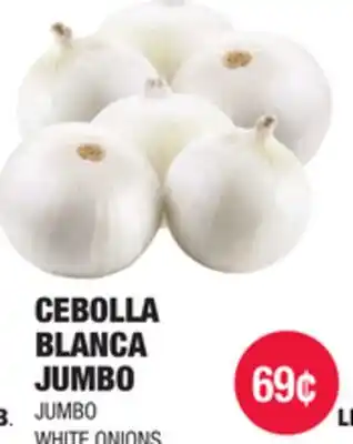Carnicerias Jimenez CEBOLLA BLANCA JUMBO offer