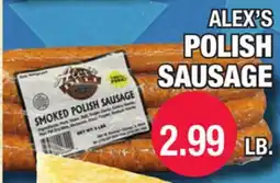 Carnicerias Jimenez ALEX'S POLISH SAUSAGE offer