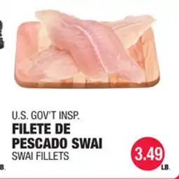 Carnicerias Jimenez U.S. GOV'T INSP. SWAI FILLETS offer