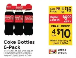 ShopRite Coke bottles offer