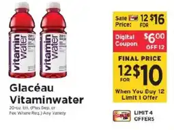 ShopRite Glacéau Vitaminwater offer
