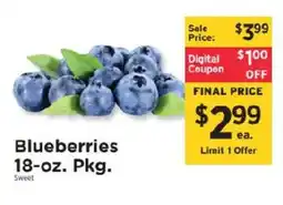 ShopRite Blueberries offer