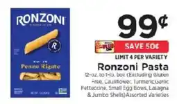 ShopRite Ronzoni Pasta offer