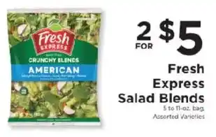 ShopRite Fresh Express Salad Blends offer