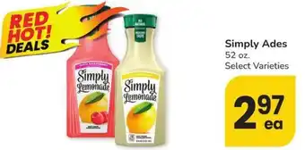 Albertsons Simply Ades offer
