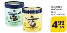 Albertsons Tillamook Ice Cream offer
