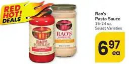 Albertsons Rao's Pasta Sauce offer