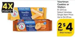 Albertsons Voortman Cookies or Wafers offer