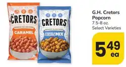 Albertsons G.H. Cretors Popcorn offer