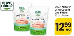 Albertsons Open Nature Wild Caught Cod Fillets offer