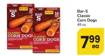 Albertsons Bar-S Classic Corn Dogs offer