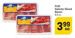 Albertsons FUD Selecto Sliced Bacon offer