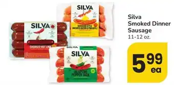 Albertsons Silva Smoked Dinner Sausage offer