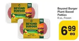 Albertsons Beyond Burger Plant Based Patties offer