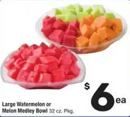 Albertsons Large Watermelon or Melon Medley Bowl offer
