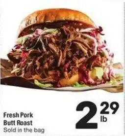 Albertsons Fresh Pork Butt Roast offer