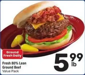 Albertsons Fresh 80% Lean Ground Beef offer
