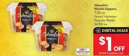 Albertsons Stonefire NAAN Dippers offer