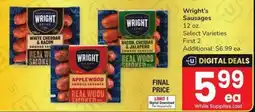 Albertsons Wright's Sausages offer
