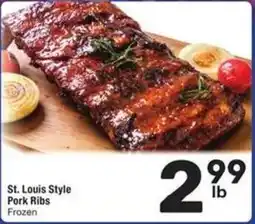 Albertsons St. Louis Style Pork Ribs offer
