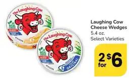 Albertsons Laughing Cow Cheese Wedges offer