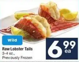 Albertsons Raw Lobster Tails offer