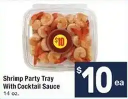 Albertsons Shrimp Party Tray With Cocktail Sauce offer